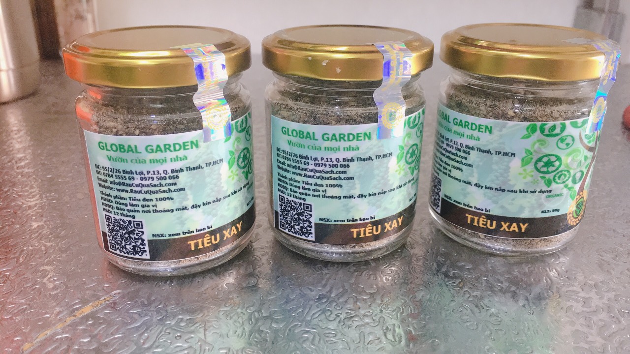 hat tieu den xay san